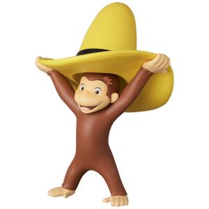 Curious George: Curious George with Hat - UDF 952 [Medicom Toy]
