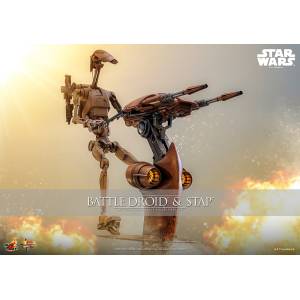 Star Wars The Phantom Menace: Battle Droid & STAP 1/6 - Movie Masterpiece [Hot Toys]