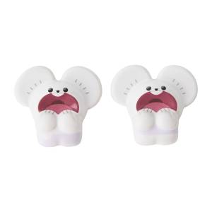 Pokémon Mogu Mogu Watching!: Tandemaus Chopstick Rest (Set of 2) (Limited Edition) [The Pokémon Company]