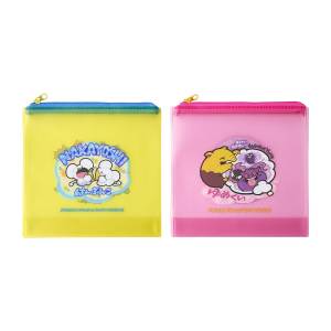 Pokémon Mogu Mogu Watching!: Clear Pouch (Set of 2) (Limited Edition) [The Pokémon Company]