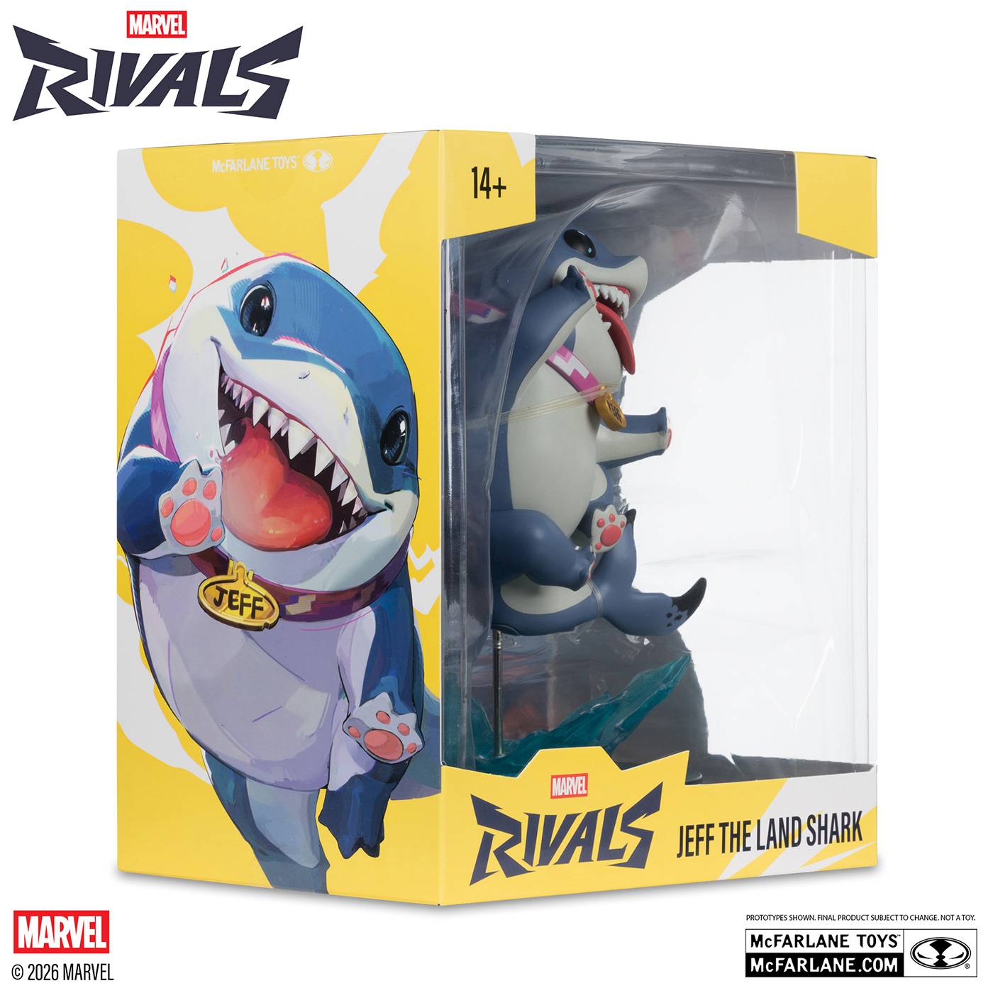 MARVEL Rivals: Jeff the Land Shark 1/10 [McFarlane Toys] - Nin-Nin-Game.com