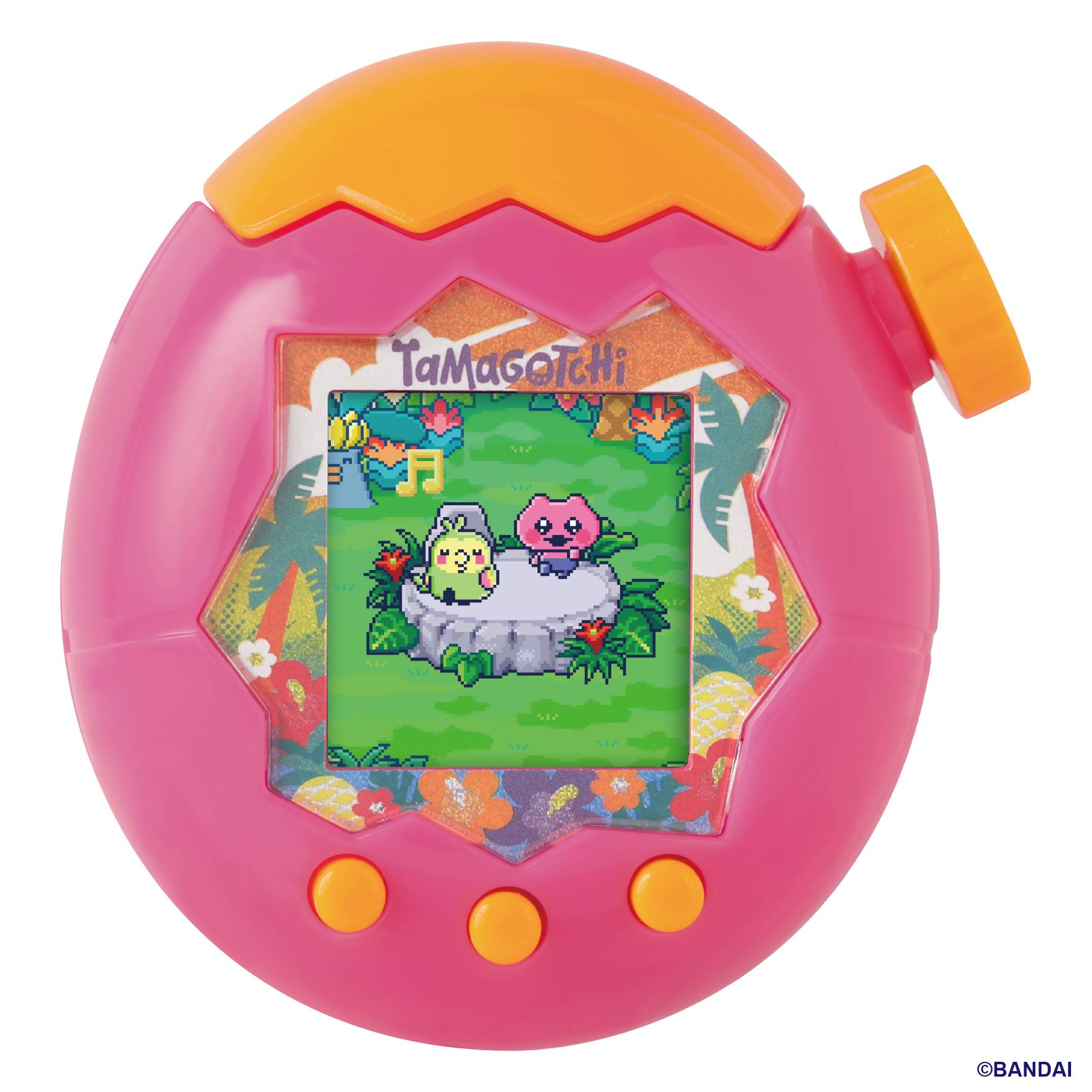 Tamagotchi Paradise: Tropical Orange [Bandai] - Nin-Nin-Game.com