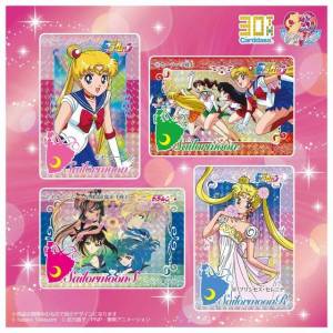 Carddass 30th Anniversary - Best Selection Set Sailor Moon Carddass ver. [Trading Cards]
