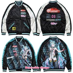 Hatsune Miku GT Project: Racing Miku 2026 GSR Logo Ver. Sukajan (XL) (Limited Edition) [Good Smile Company]