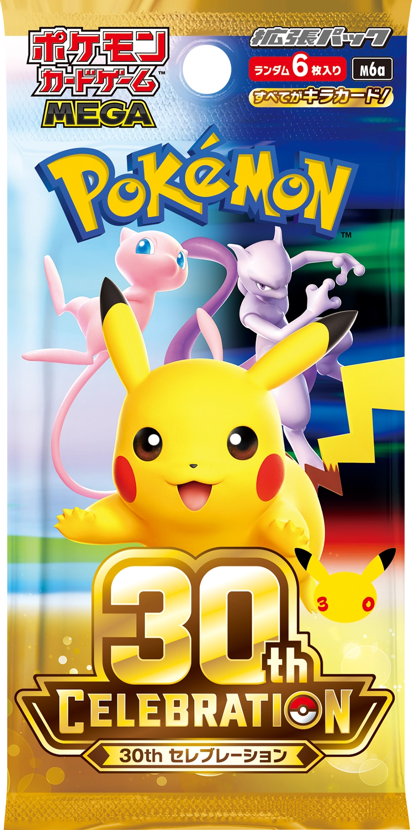 Pokemon TCG: MEGA Expansion Pack - 30th CELEBRATION (20Packs/Box
