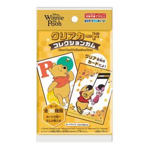 Winnie the Pooh: Clear Card & Gum (18 Pack Box) [Ensky]