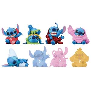 Disney: Stitch Getting Dressed - PeriHapi Blind Box (8 Pack Box) [Takara Tomy]