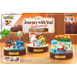 Pokémon: The Road to Tomorrow - Journey with You! Anniversary Edition (3 Pack Box) [Re-Ment]