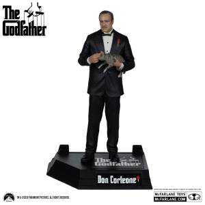The Godfather: Don Vito Corleone - Movie Maniacs 6-inch Poseable Statue [McFarlane Toys]