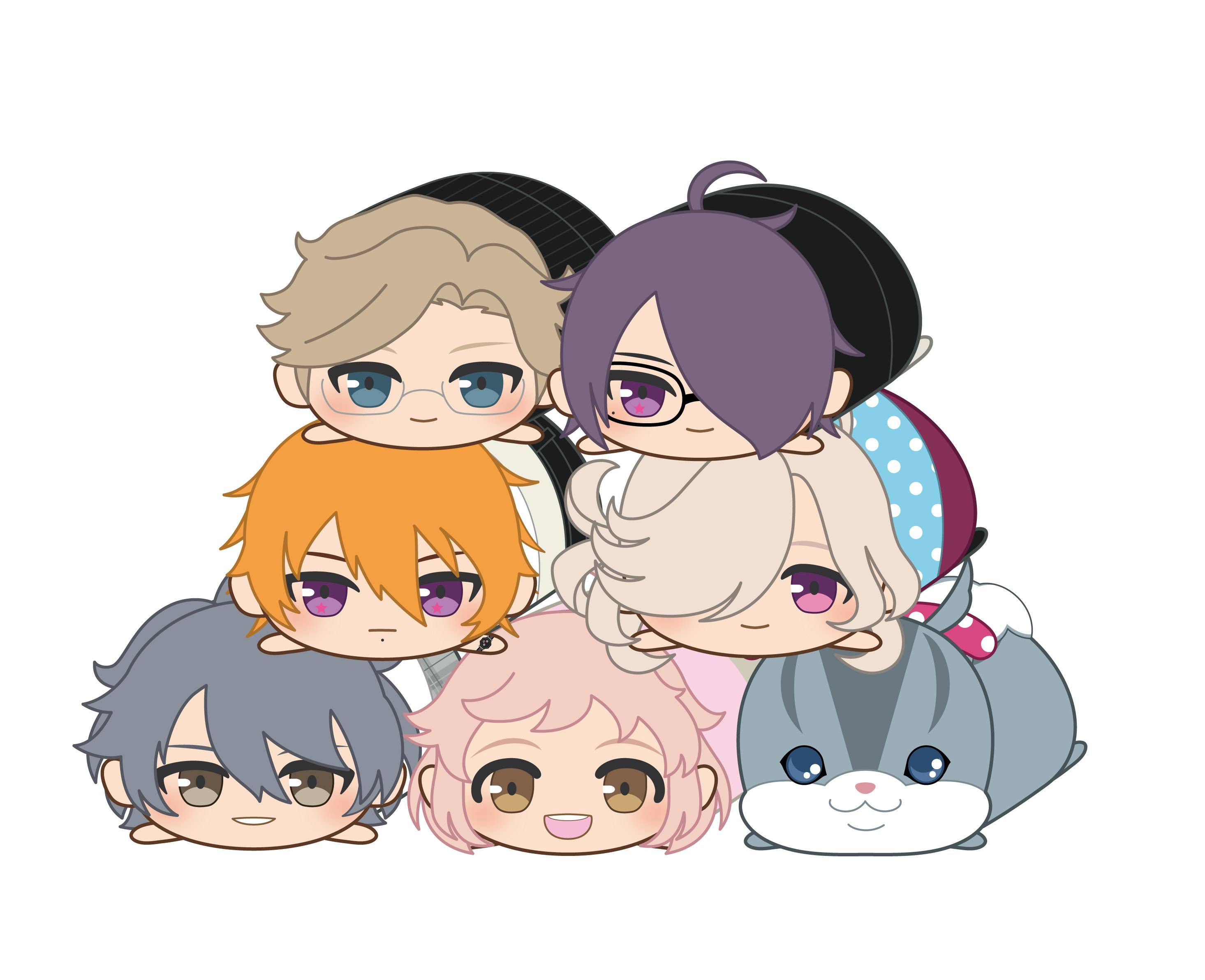 Brothers Conflict: Gororin Plush Mascot Collection Vol.2 (6 Pack