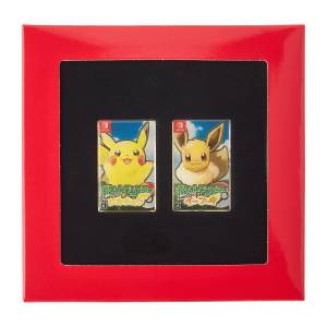 Pokémon: Pokémon Let's Go! Pikachu & Let's Go! Eevee - Package Pins (Set of 2) (Limited Edition) [The Pokémon Company]