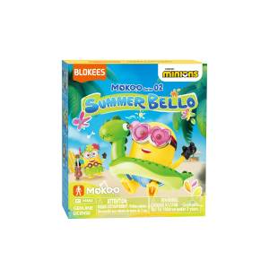 Blind Box: Summer Bello MOKOO Mini Figure - Minions (Summer Bello Ver.) (6 Packs Box) [BLOKEES]
