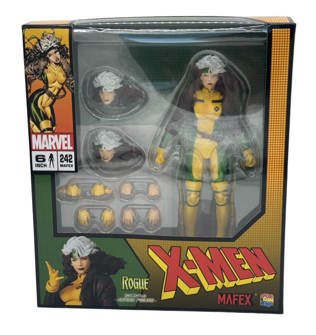 Damaged Box] MAFEX (No.242): X-Men - Rogue - Comic Ver. [Medicom