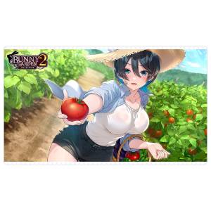 Bunny Garden 2: Miwa Ka - Rubber Desk Mat [Curtain Damashii] - Nin