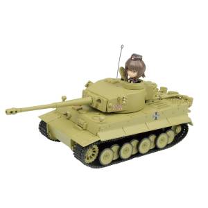 R/C Battle Senshado Series: Girls und Panzer - Tiger I 1/64 Kuromorimine Girls’ Academy [Platz]