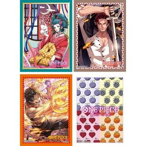 ONE PIECE CARD GAME: Official Card Sleeves Vol.10 (Set of 4) [Bandai]