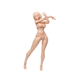 Action Figure: Mia - Super Movable Female Body 1/12 - Unpainted Ver. [Romankey]