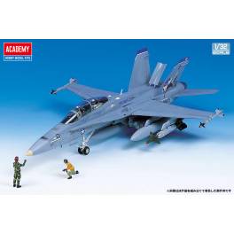 1/32 F/A-18D Hornet (Night Attack) - Plastic Model [Academy] - Nin