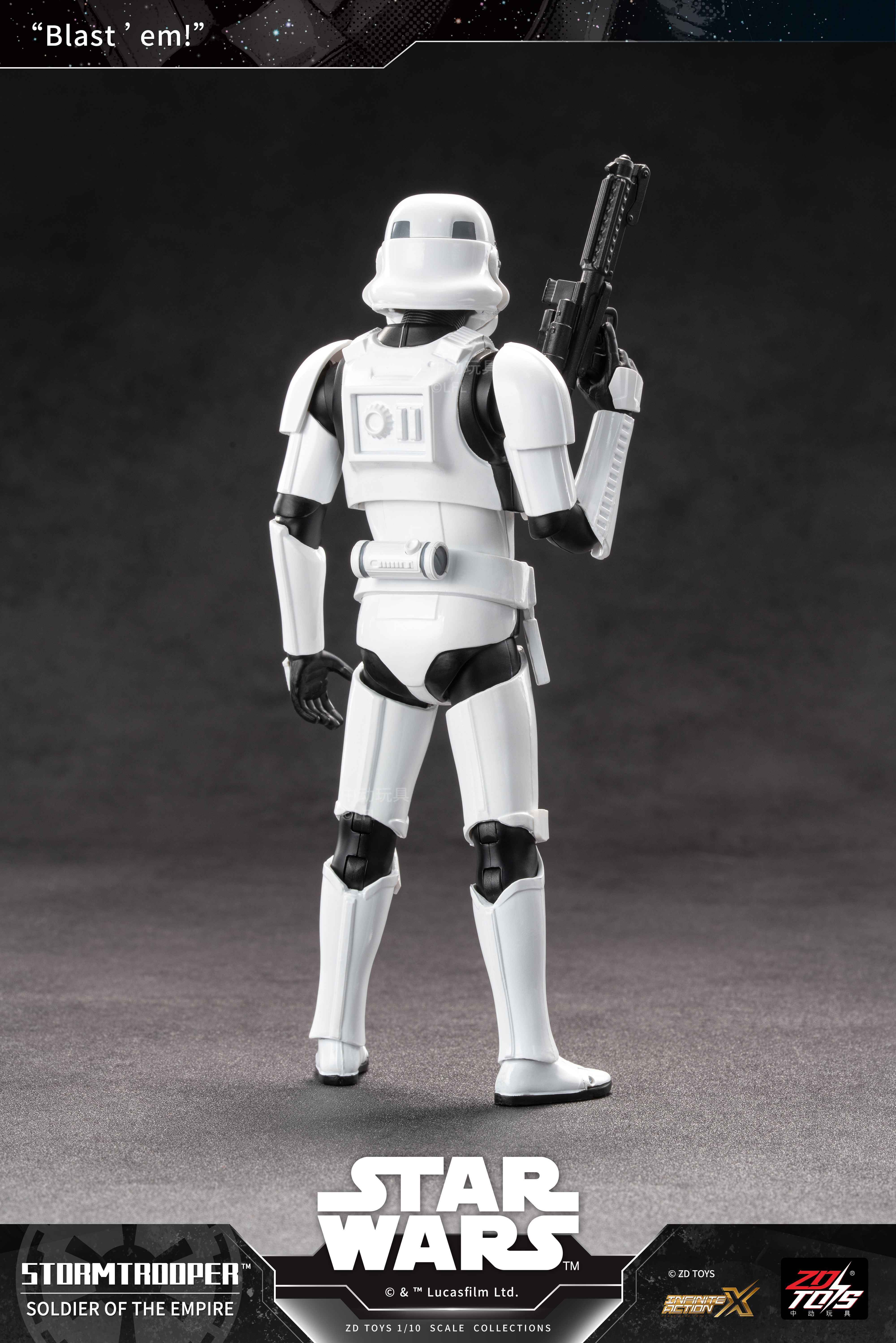 Star Wars: Stormtrooper 1/10 - Infinity Action X Series [ZD Toys