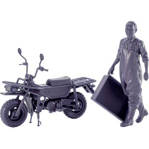 PLAMAX 1/20: MF-104 Rider's Portrait Honda Motra (Wisteria Color Ver.) - Plastic Model [Max Factory]