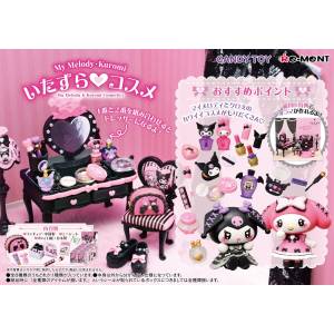 Sanrio Characters: My Melody & Kuromi - Mischief♡Cosmetics (8 Pack Box) (Reissue) [Re-Ment]