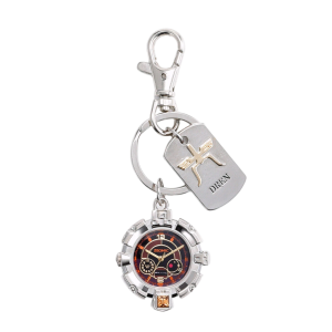 Mobile Suit Gundam GQuuuuuuX: Dren Pocket Watch Keychain - Principality of Zeon (Limited Edition) [Bandai]