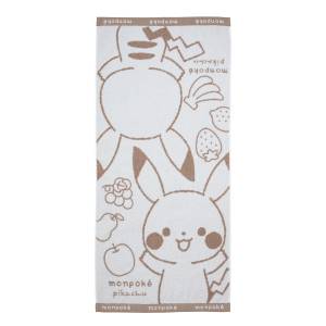 Pokémon MonPoké: Pikachu Mini Bath Towel [The Pokemon Company]