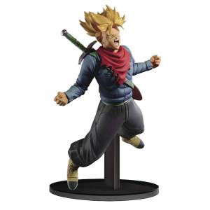 DRAGON BALL Z - BANPRESTO WORLD FIGURE COLOSSEUM VOL.6 TRUNKS (NORMAL COLOR VER.) [Used]