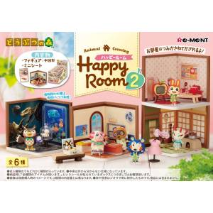 Animal Crossing: Happy Room Vol.2 (6 Pack Box) [Re-Ment]