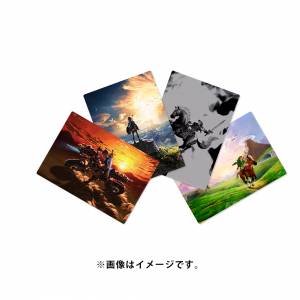 The Legend of Zelda - A4 Clear File (4 pieces set) Limited Edition [GOODS]