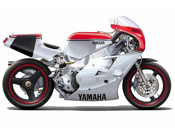 Yamaha YZF750 1/12: LUCKY STRIKE Roberts 1987 Suzuka 8-Hours Endurance Race - Plastic Mode...