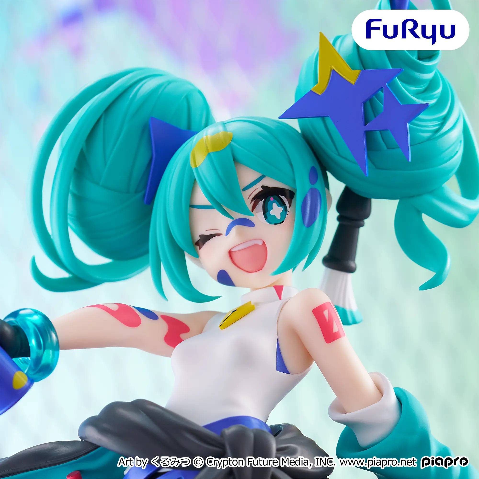 Hatsune Miku: Paint Girl (Alternate Color) Ver. Muchuuto Figure