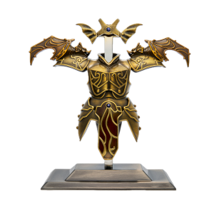Dragon Quest: Zenithian Armor & Helmet - Antique Golden Ver. Metallic Items Gallery [Square Enix]