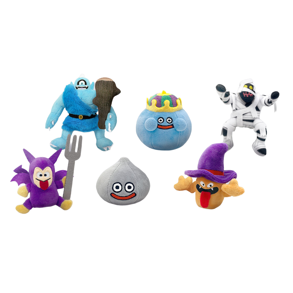 Dragon Quest Mini Puppet Plush Collection Vol.1 6 Pack Box - Nin-Nin-Game.com