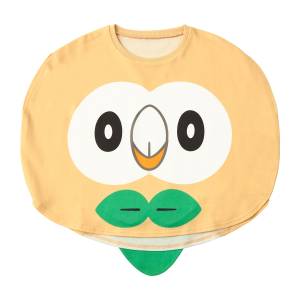 Pokémon: Rowlet Close-Up T-Shirt (140cm) (Limited Edition) [The Pokémon Company]