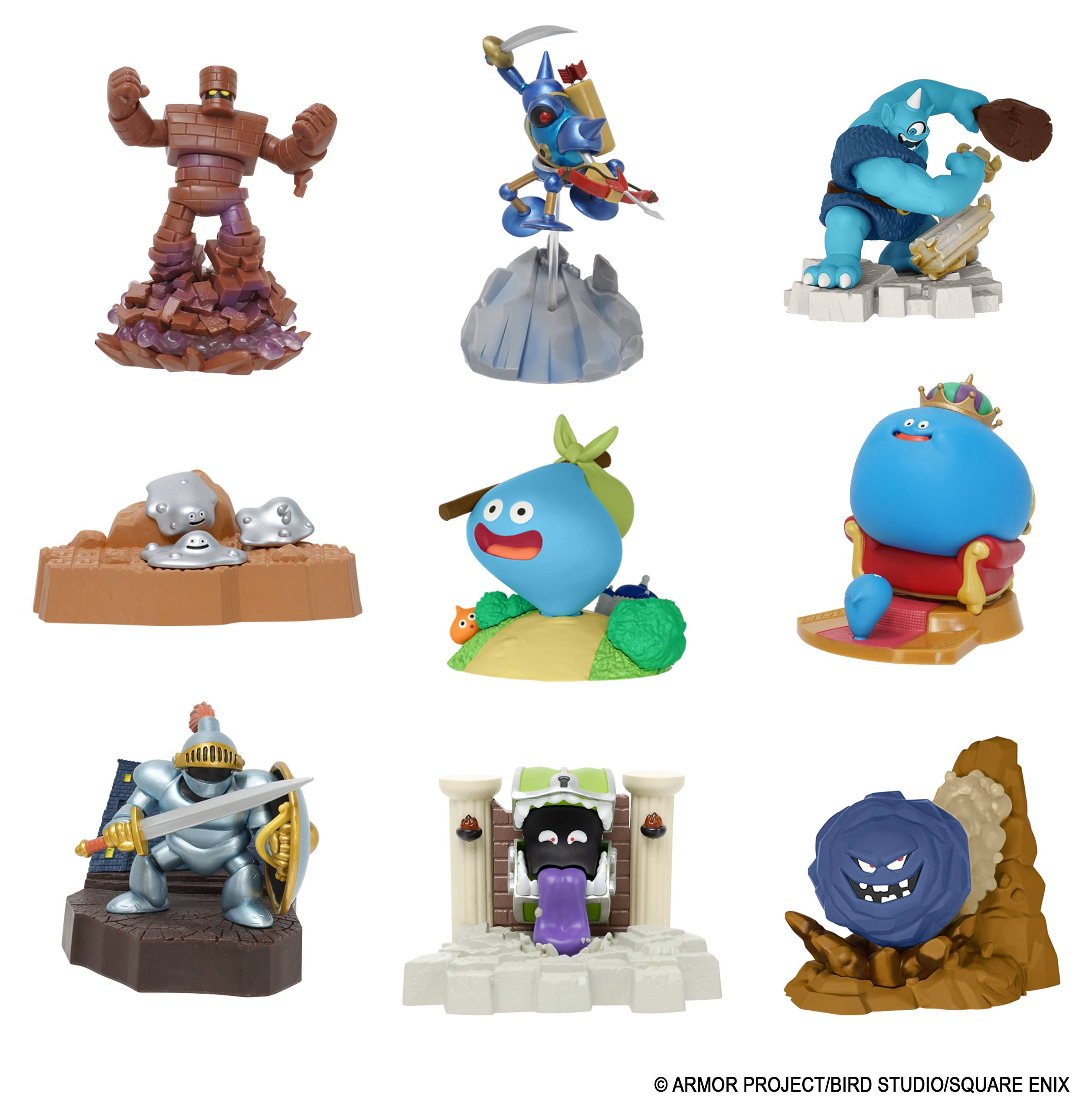 Dragon Quest: 3D Monster Encyclopedia Mini Figures Collection