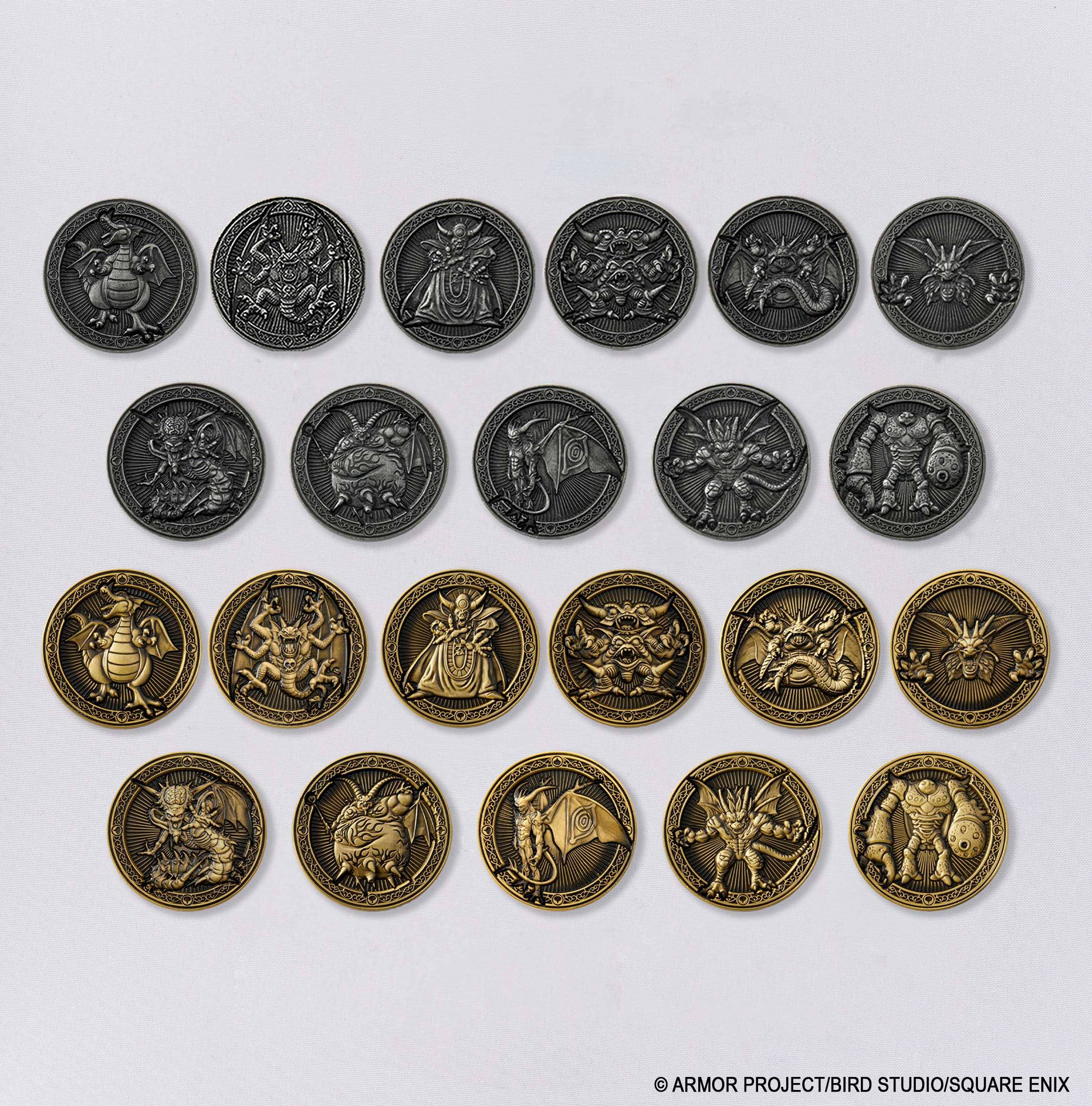 Dragon Quest: The Legendary Demon Lords Coin Collection (22 Pack