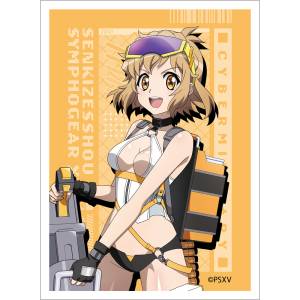 Symphogear XV: Hibiki Card Sleeves - Cyber Military (65 Sleeves) [Curtain Damashii]