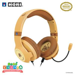 Nintendo Switch 2: Gaming Headset - Animal Crossing New Horizons Ver. [HORI]