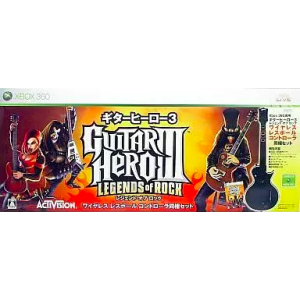 Guitar Hero III Legends of Rock - Wireless Guitar Controller Set [X360 - Used Good Condition]