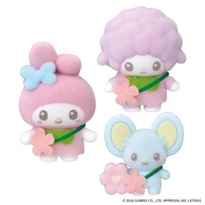 Petit Tomo Sanrio Characters: My Melody & Friends (Set of 3) [Bandai]