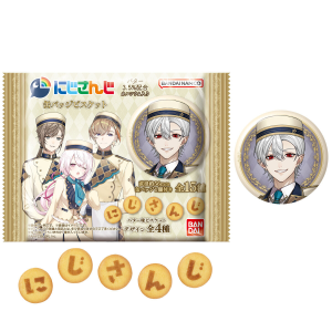 Shokugan: Nijisanji Badges & Biscuits (12 Packs Box) [Bandai]