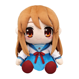 The Melancholy of Haruhi Suzumiya: Mikuru Asahina - DoQute Petit Plush Toy (XL) (Limited Edition) [Taito]