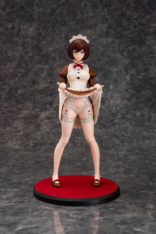 Iya na Kao Sarenagara Opantsu Misetemoraitai Figure Chitose Itou San of Maid Classic Brown...
