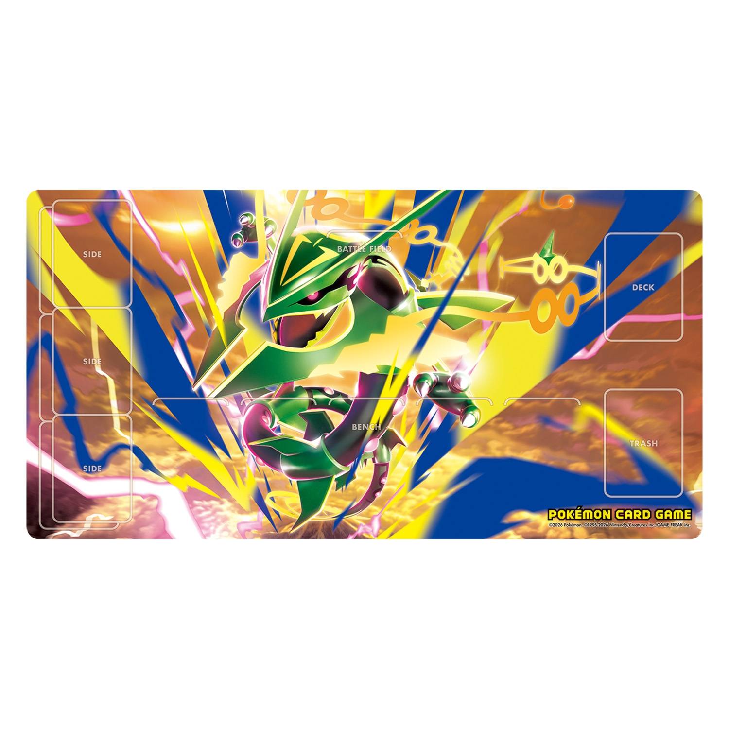 ポケモンカードゲーム プレイマット Shiny Mega Rayquaza Pokémon Card Game: Mega Rayquaza - Rubber Playmat [The Pokémon