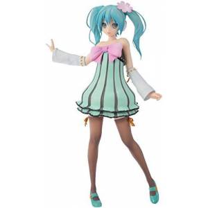 HATSUNE MIKU PROJECT DIVA ARCADE FUTURE TONE - SUPER PREMIUM FIGURE - Hatsune Miku - Colorful Drop [Sega] [Used]