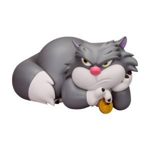 Disney's Cinderella: Lucifer - Easy Money Life Ver. Soft Vinyl Piggy Bank (VPB-023) [Beast Kingdom]