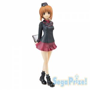 GIRLS UND PANZER THE MOVIE - PREMIUM FIGURE NISHIZUMI MIHO - KUROMORIMINE JOGAKUIN [Sega] [Used]