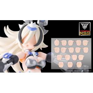 M.S.G Modeling Support Goods 10: Megami Device Face Set PUNI☆MOFU 01 (Skin Color C) (Plastic Model) [Kotobukiya]