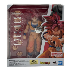 [Damaged Box] S.H.FIGUARTS: Dragon Ball Super - Super Saiyan God Son Goku (God Aura) [Bandai Spirits]